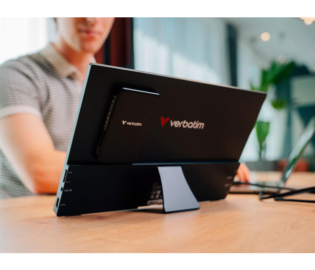 Verbatim 14 FHD Touch Monitor LIGHT + Power Bank - 1455707 - zdjęcie 7